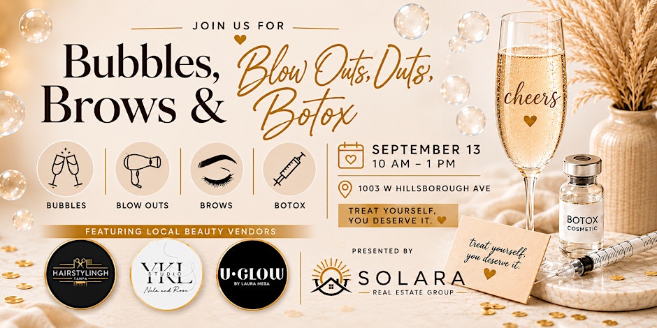 Bubbles, Blowouts, Brows & Botox 1