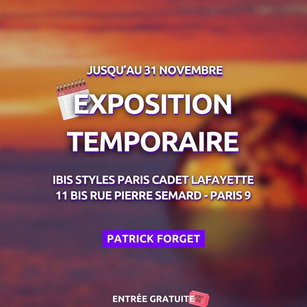 Exposition Temporaire Patrick Forget 1