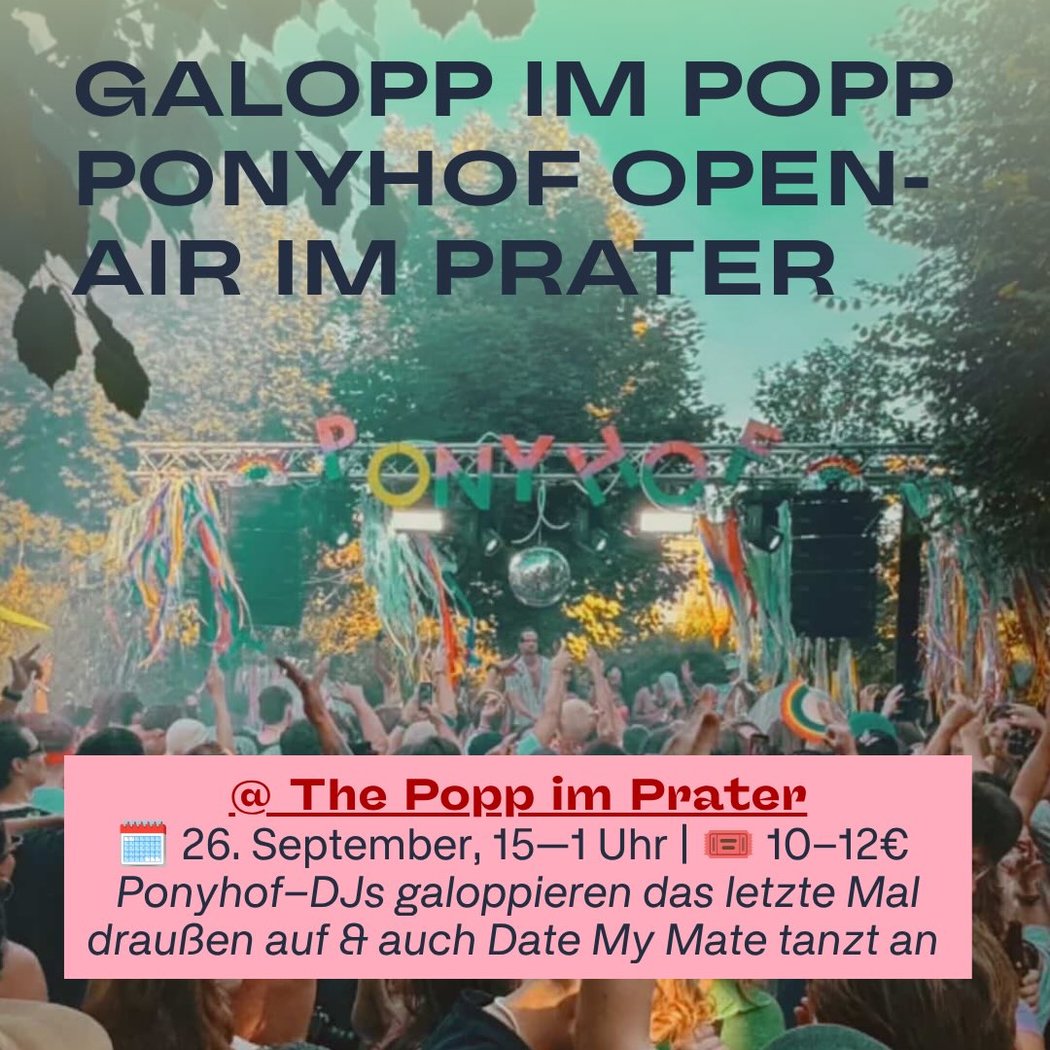GALOPP IM POPP PONYHOF OPEN-AIR IM PRATER