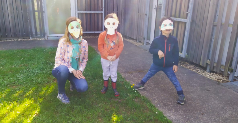 Atelier jeu création : Masques des milieux humides 1