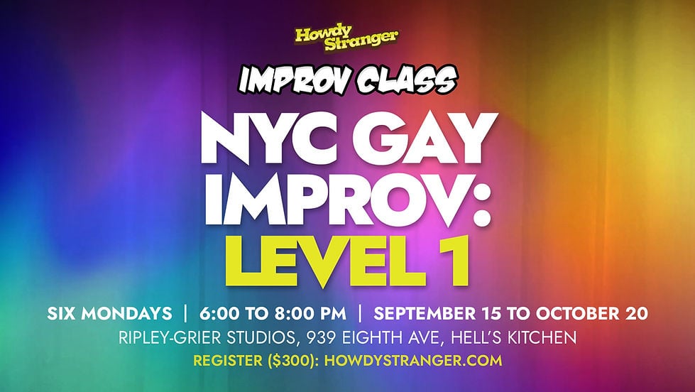 NYC Gay Improv (Level 1) 1