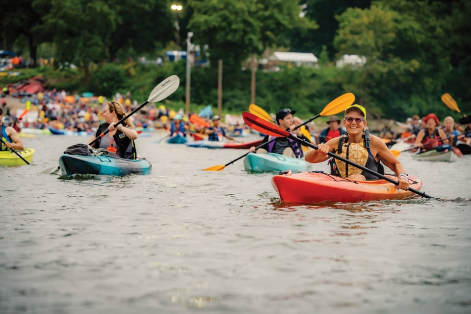 Ohio River Paddlefest 1