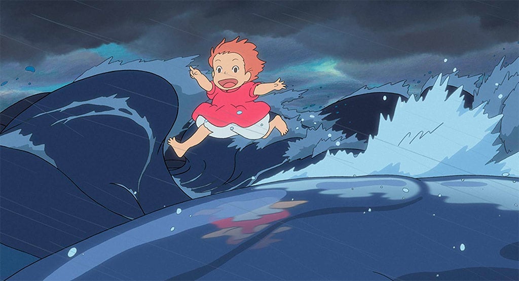 Ponyo sur la falaise 1