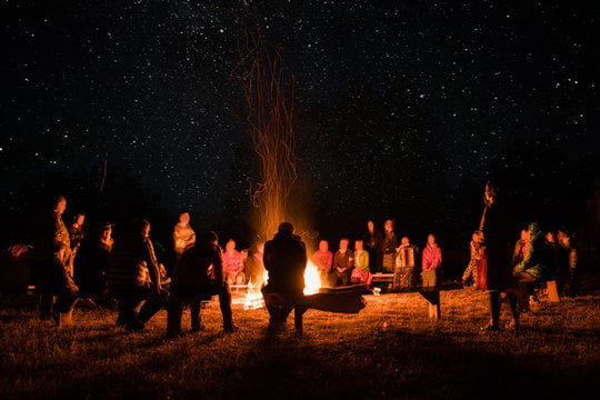 Christian Singles Bonfire 1