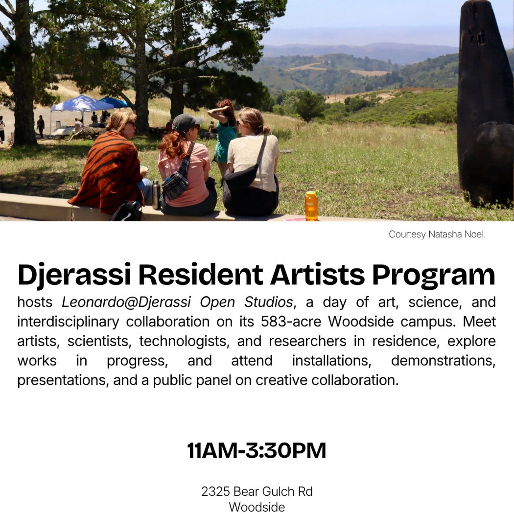 Leonardo@Djerassi Open Studios 1