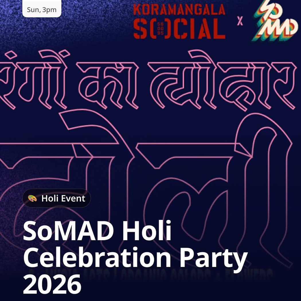 SoMAD Holi Celebration Party 2026 1