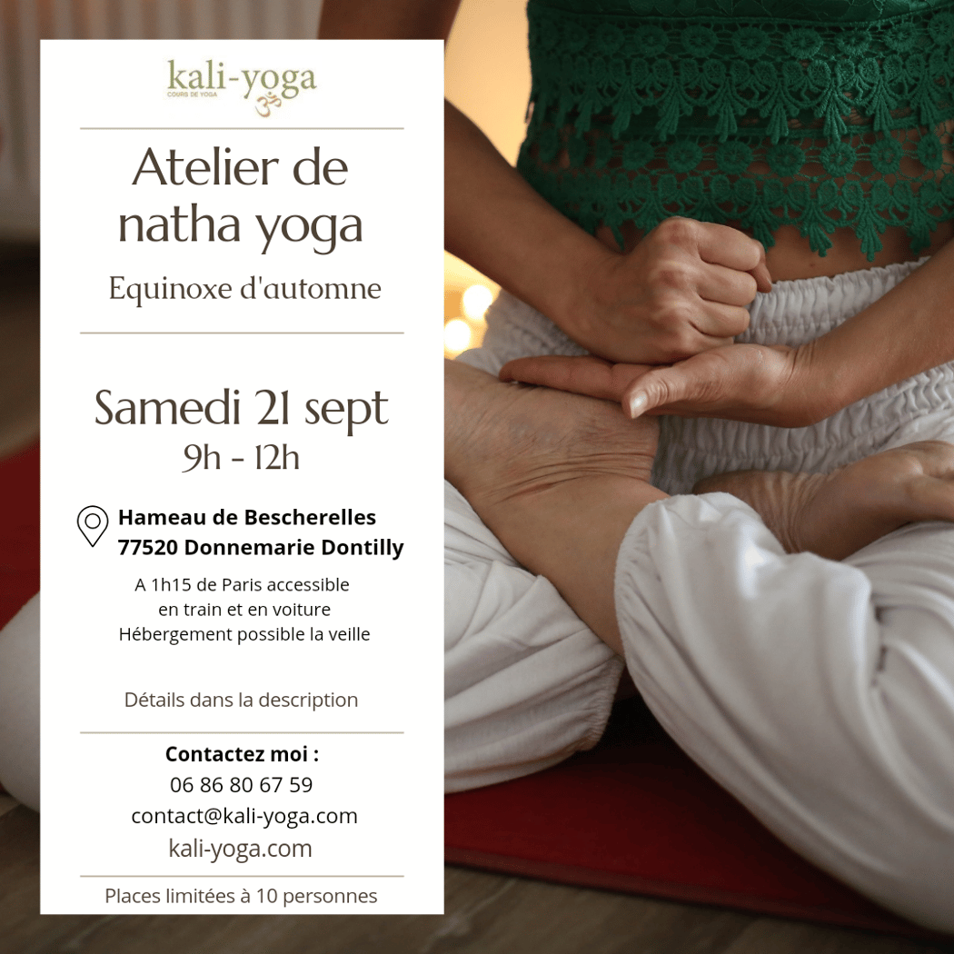 Atelier de Natha Yoga 1