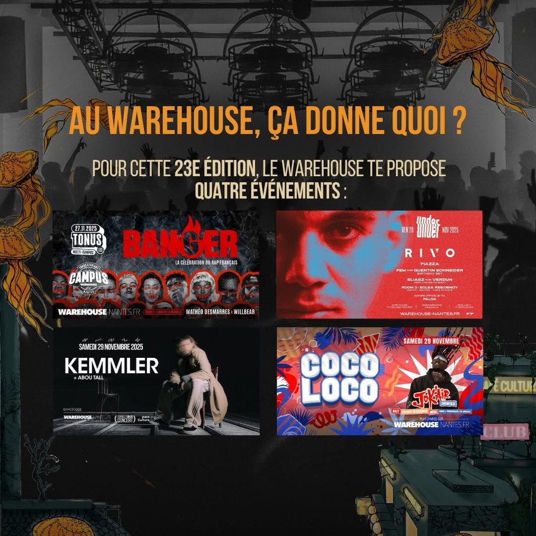 Banger du Campus du Warehouse 1