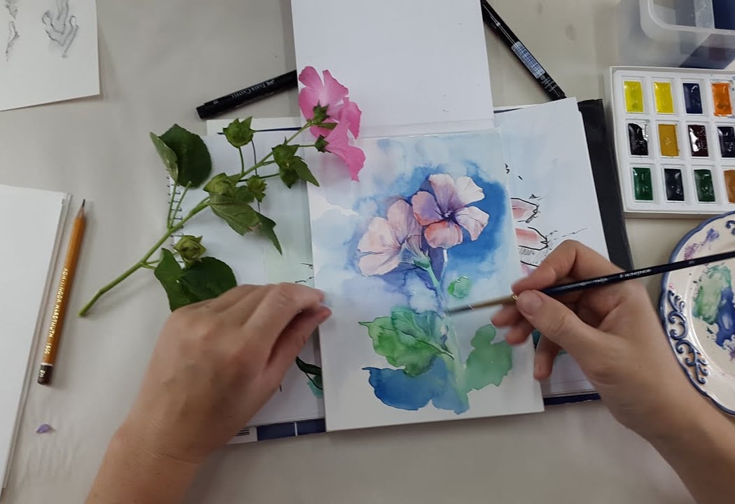 Watercolor Painting Studio 1