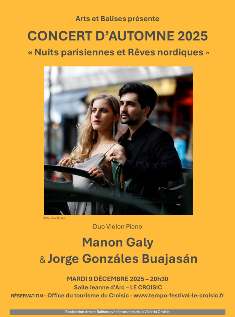Concert d’Automne – Manon Galy et Jorge Gonzalez Buajasan 1