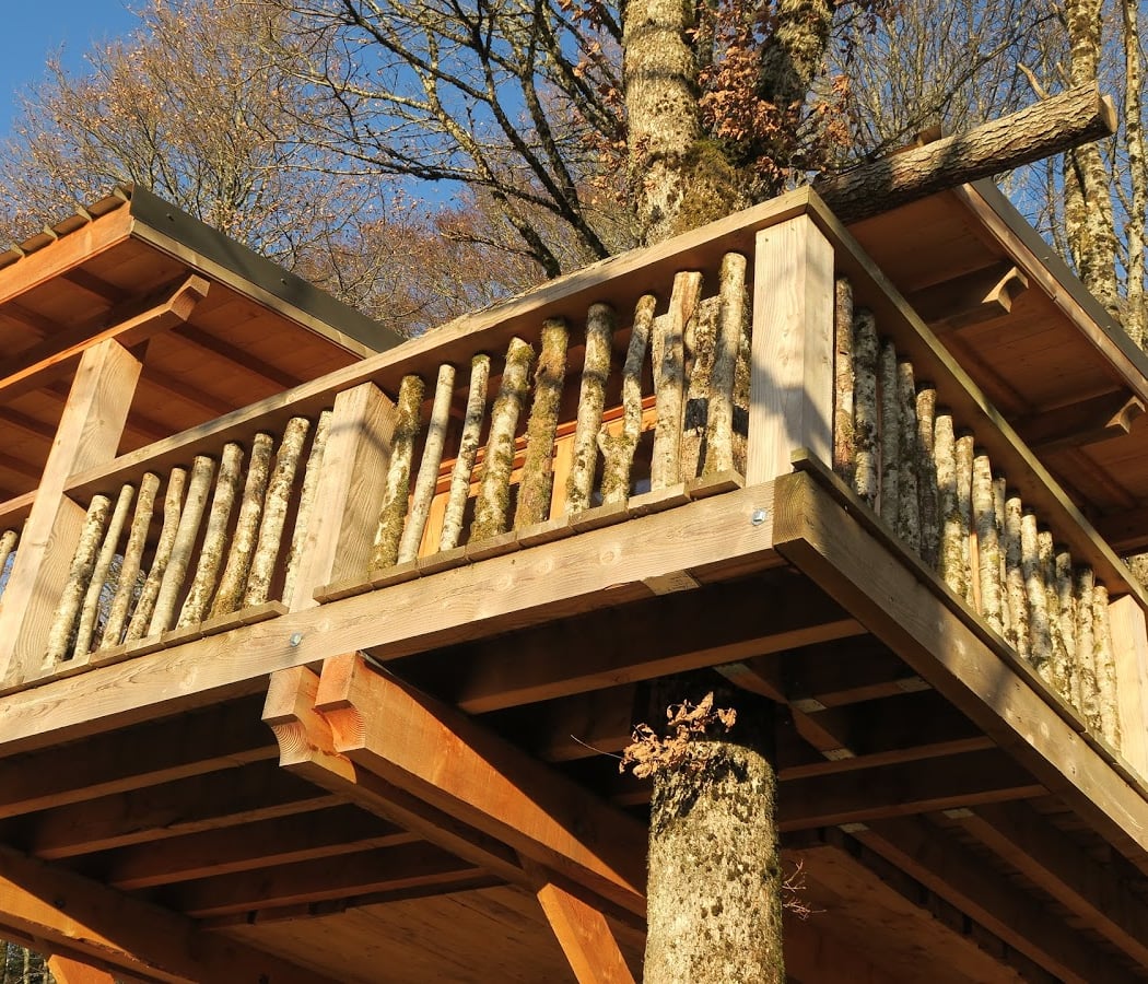 Huts in the trees: La Guinguette 2