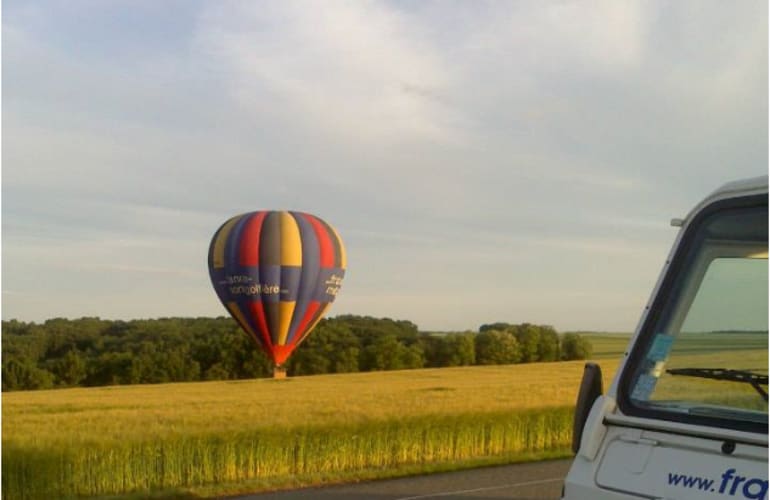 France Montgolfières - Ile de France - Fontainebleau - vol en montgolfière 2