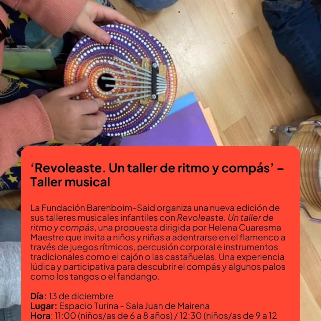 Revolaste. Un taller de ritmo y compás – Taller musical 1