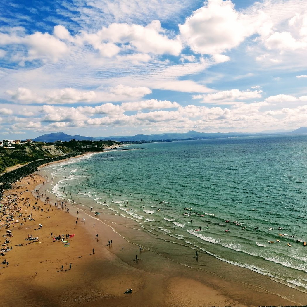 Perspective de la Côte des Basques 1