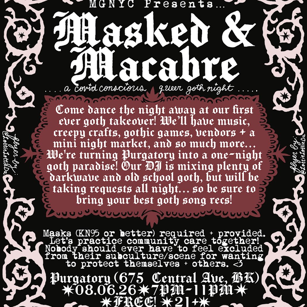 Masked & Macabre: CC Goth Takeover 1