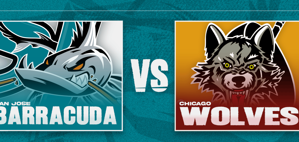 San Jose Barracuda vs. Chicago Wolves 1