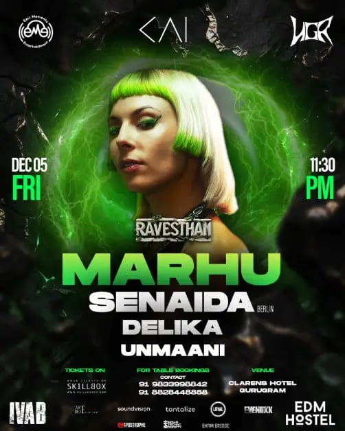 KAI presents RAVESTHAN ft. MARHU & more 1
