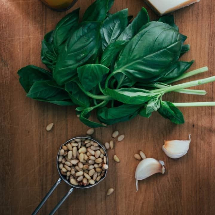 Authentic Tagliatelle al Pesto 4