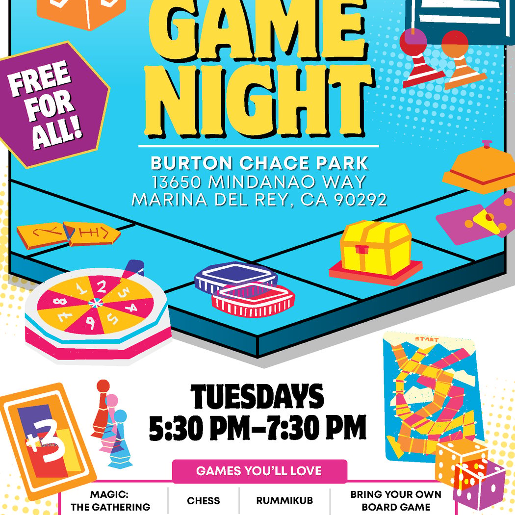 Neighborhood Game Night at Burton Chace Park