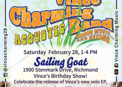 Vince Charming Acoustic Band — EP Release Week Performance 1