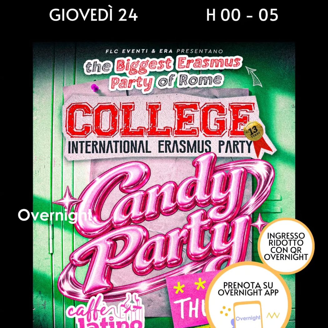 Erasmus Party College