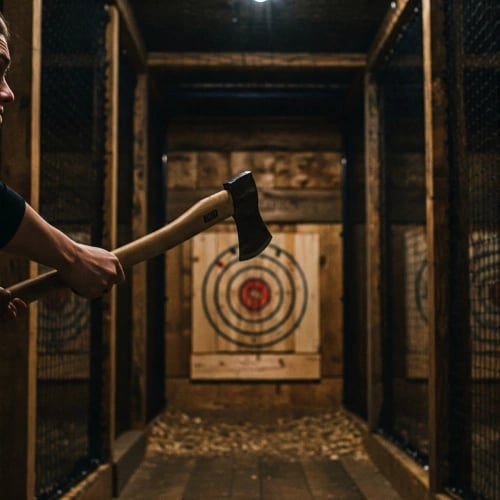 Bury the Hatchet Axe Throwing Brooklyn 1