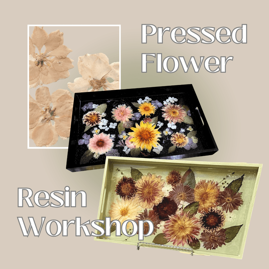 Pressed Flower Resin Art Workshop 1