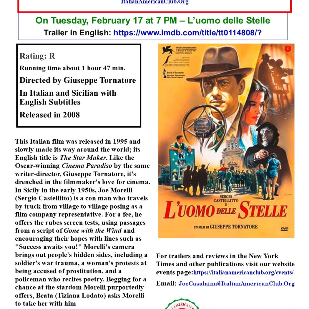 Cinema in Italiano 1