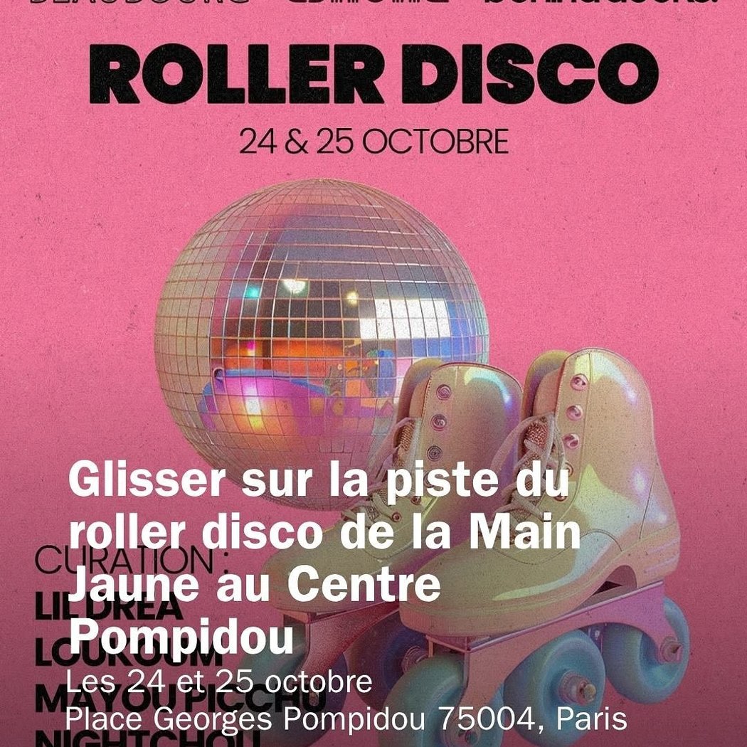 Roller Disco de la Main Jaune 1