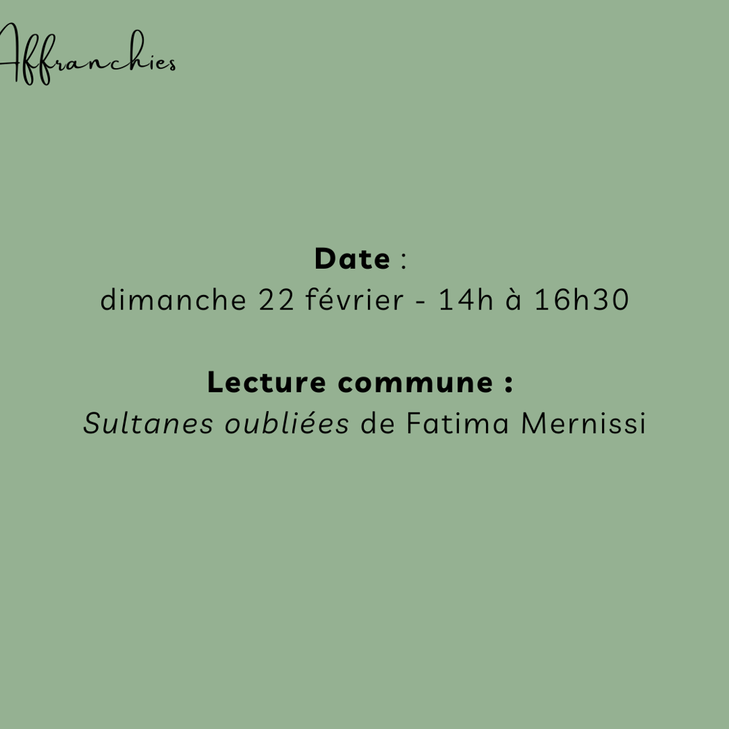 Book Club Des Affranchies 1