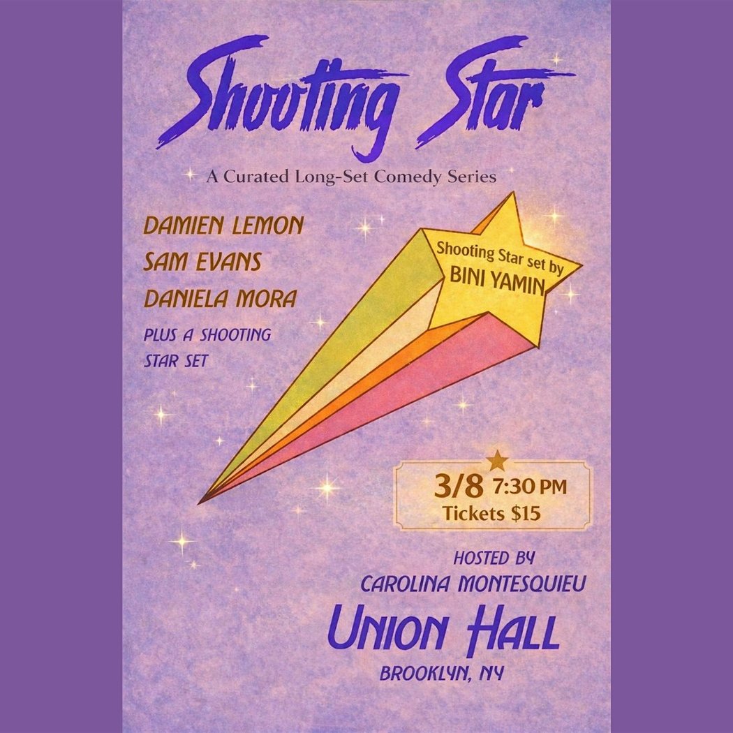 Shooting Star hosted by Carolina Montesquieu 1
