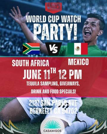World Cup Kickoff Watch Party : South Africa v Mexico 1