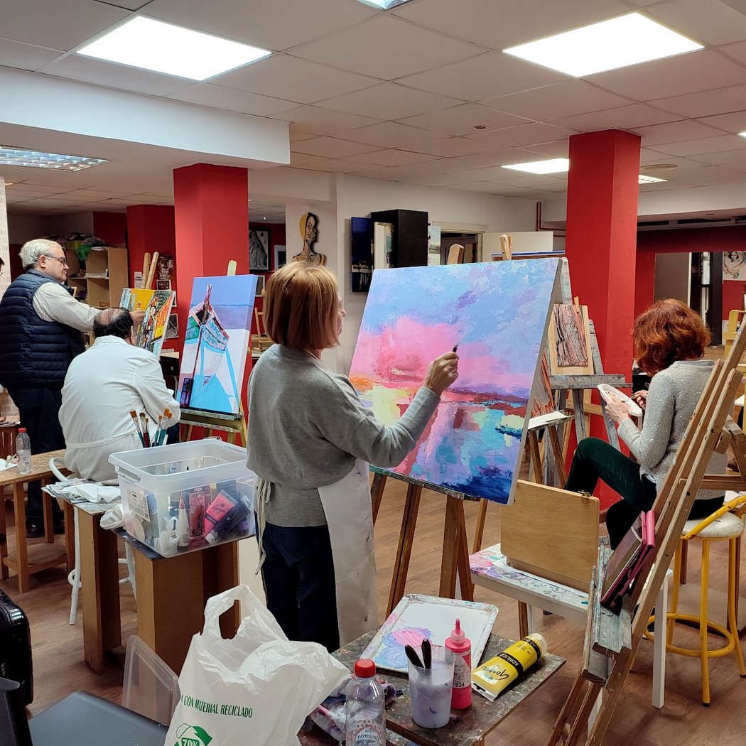 Arte Rojo. Espacio creativo. Clases dibujo y pintura, Sevilla. 1