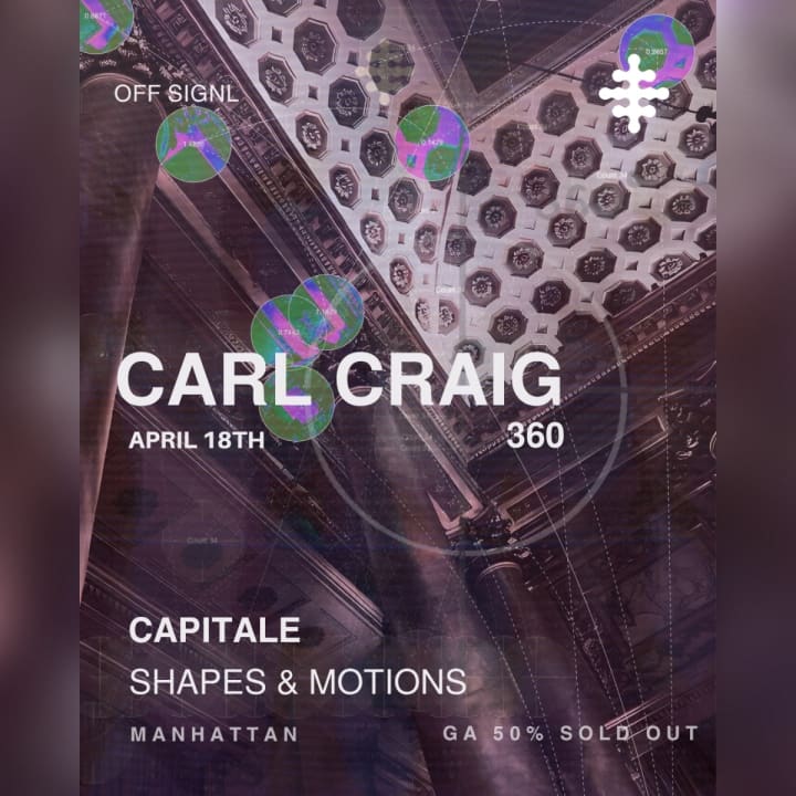 Carl Craig at Capitale 360 experience 1