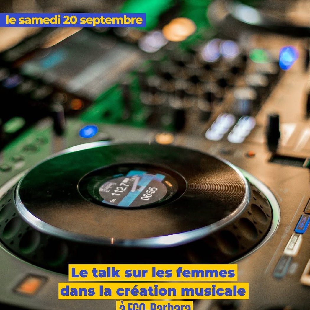 Talk sur les femmes dans la création musicale 1
