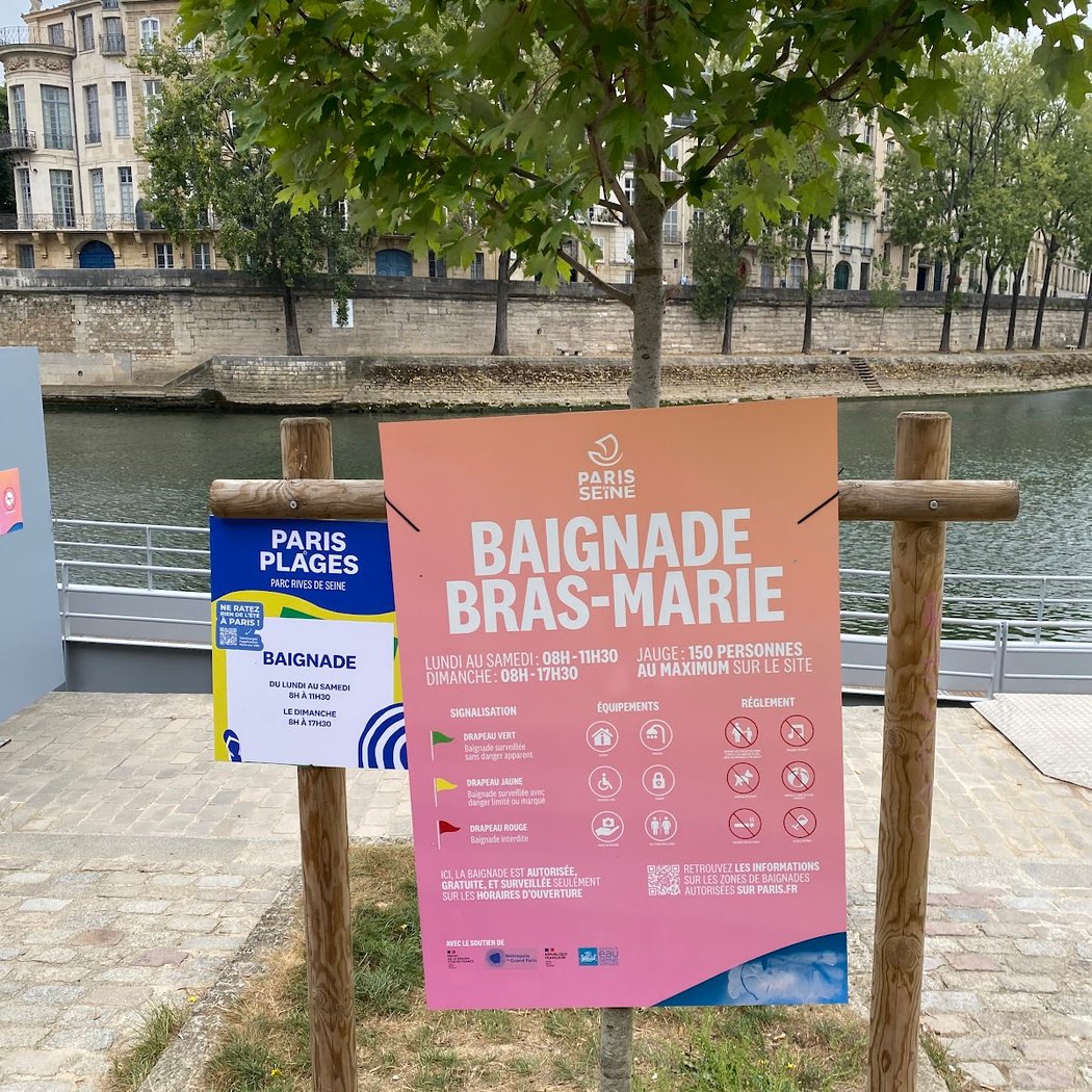 Swimming in the Seine 5