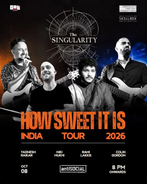 The Singularity - How sweet it is, India tour 2026