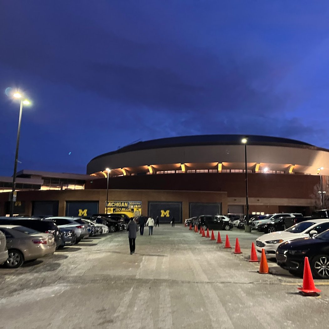 Michigan hockey or basketball game 3
