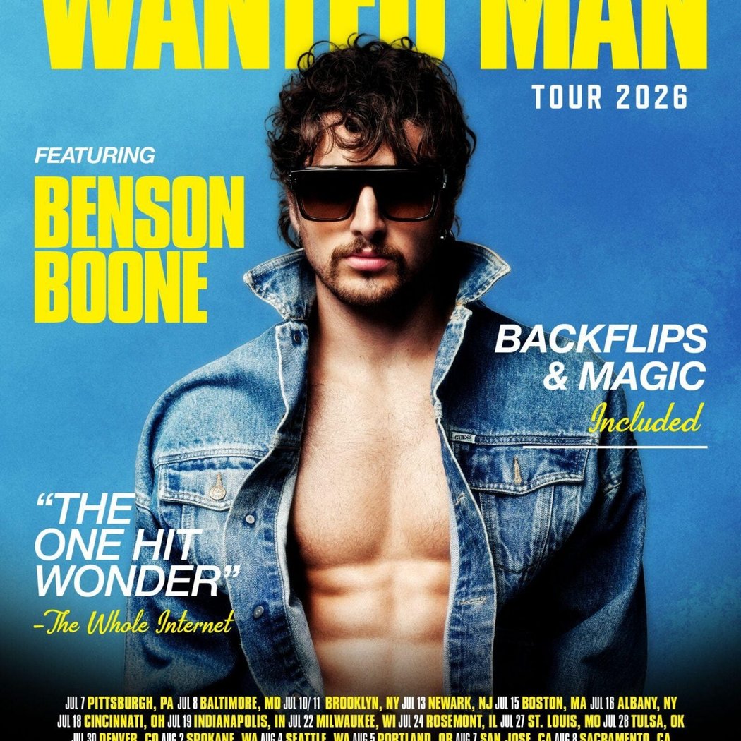 Benson Boone: Wanted Man Tour 1