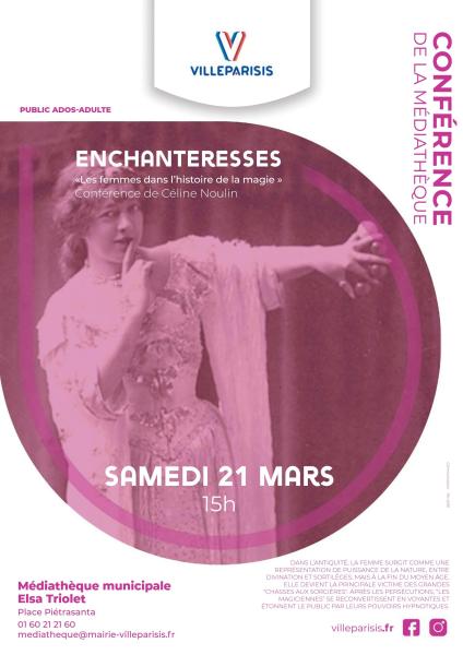 ENCHANTERESSES "Les femmes dans l’histoire de la magie" 1