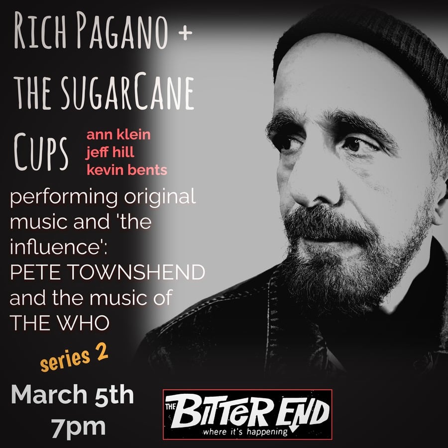 Rich Pagano & The SugarCane Cups W/Ann Klein, Jeff Hill, Kevin Bents 1