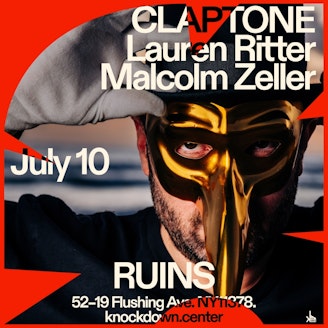 Claptone, Lauren Ritter, Malcolm Zeller 1