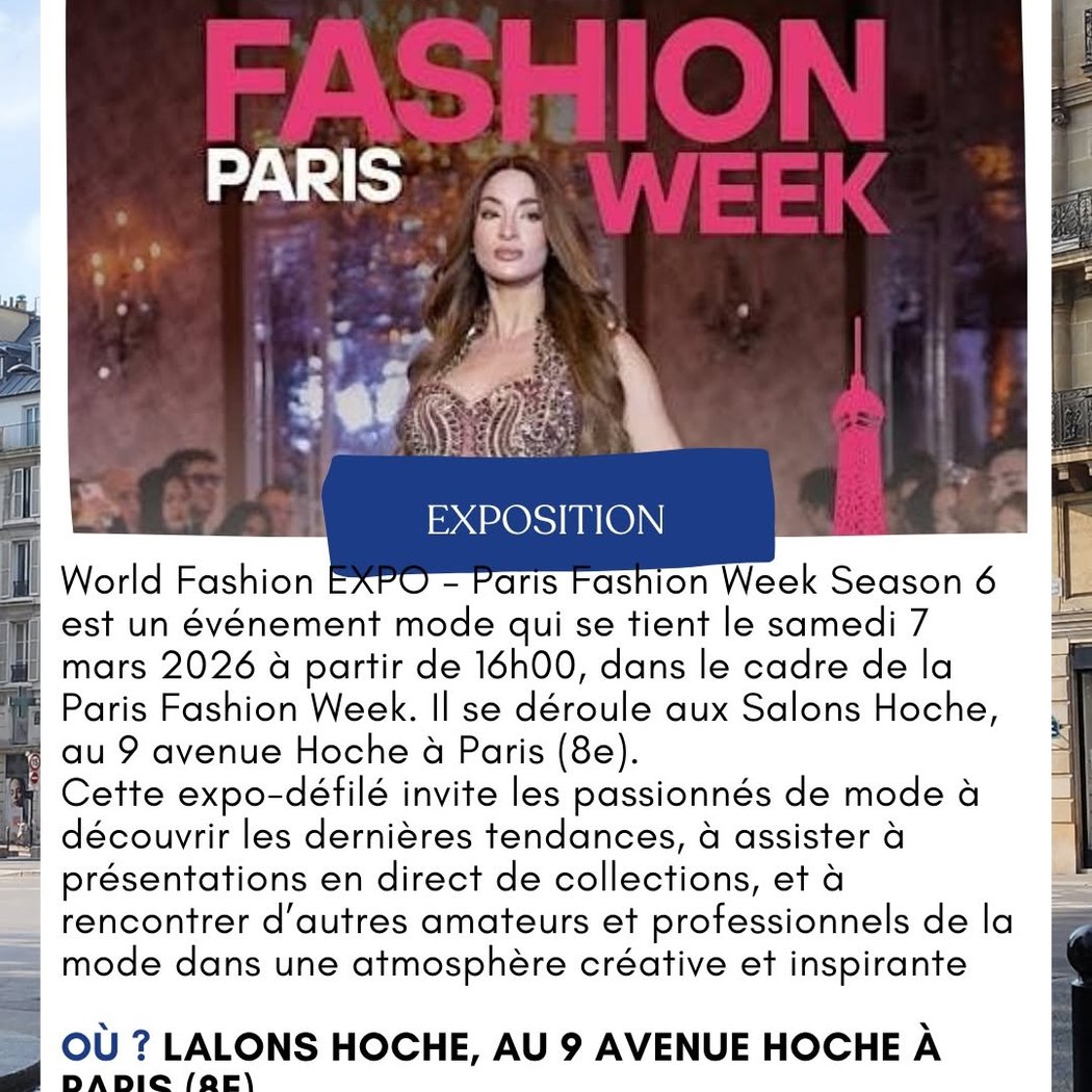 World Fashion EXPO - Paris Fashion Week Season 6 1