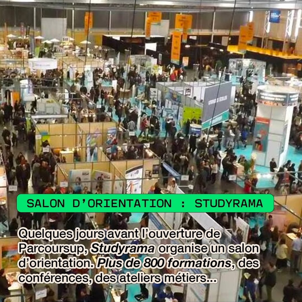 Salon d'orientation : Studyrama 1