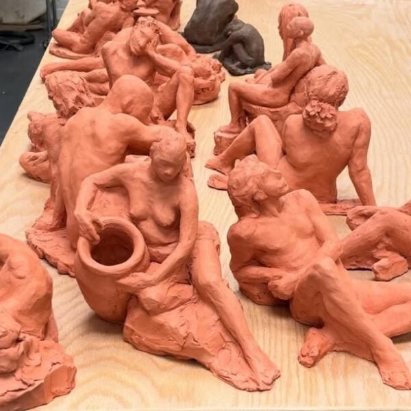 Summer: Figure Sketch in Clay 1