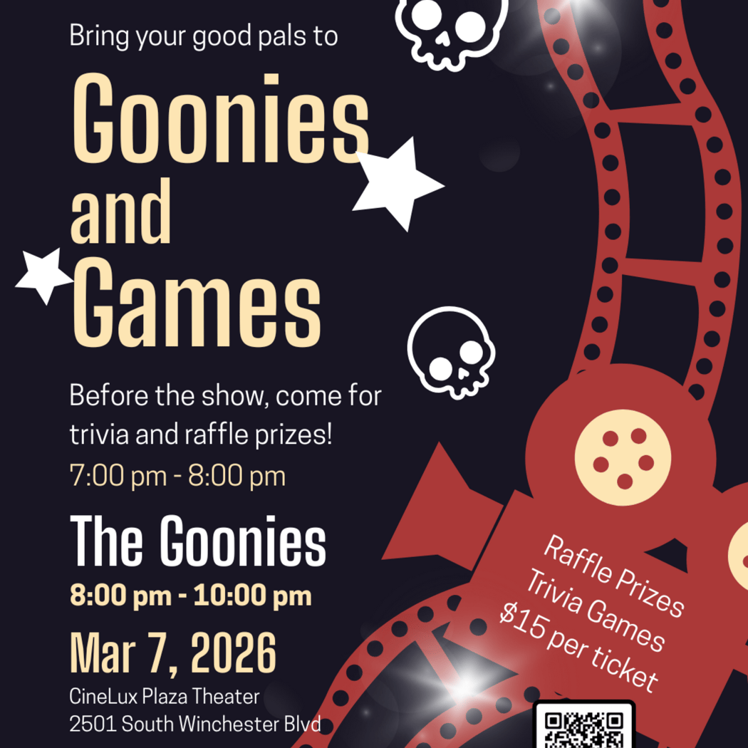 Trivia, Raffles, and The Goonies 1