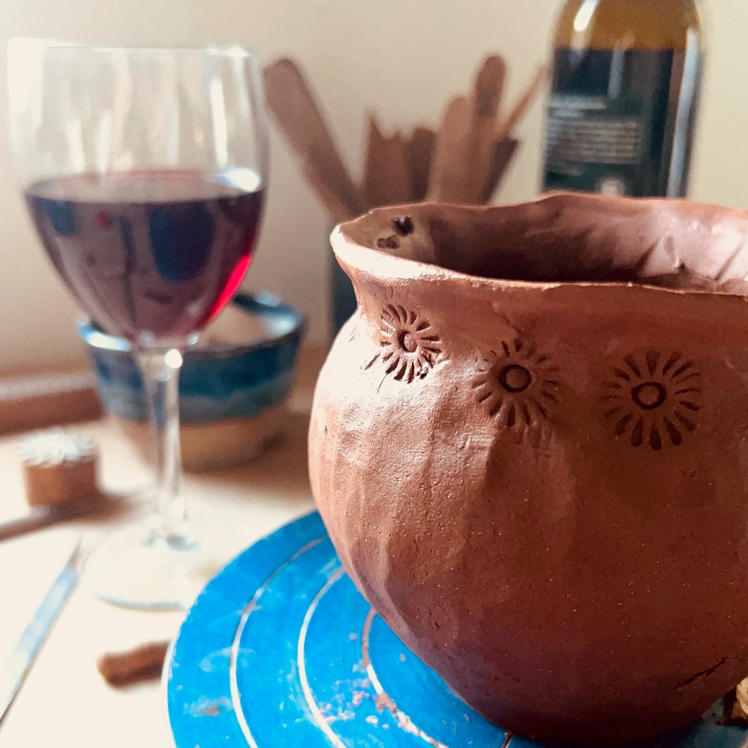 Pinch Pots & Pinot 1