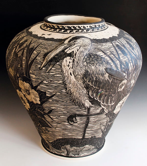 Sgrafitto Ceramics Etching 3