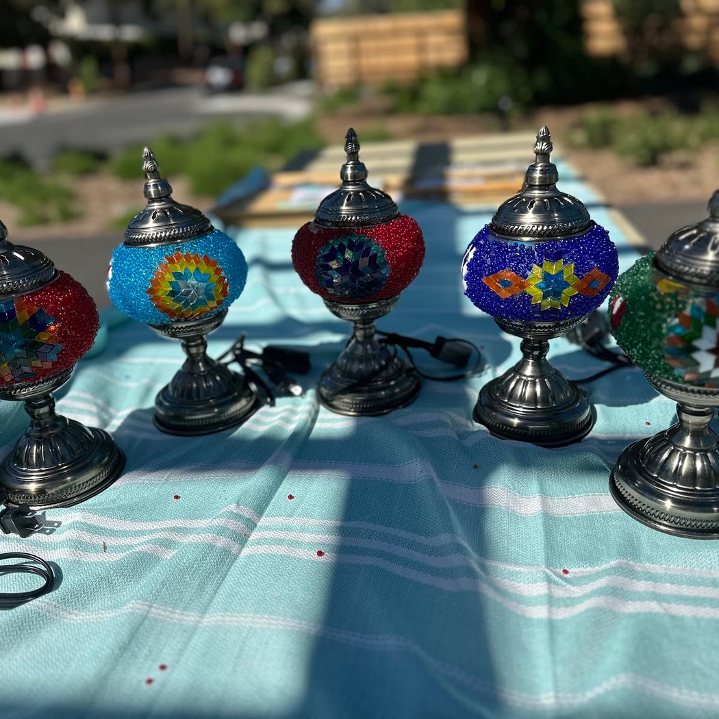 Turkish Mosaic Lamp Making Class 1