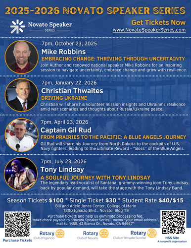 Novato Speaker Series - Christian Thwaites: Driving Ukraine 1